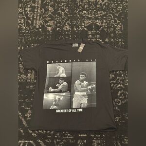 Muhammad Ali Black Graphic T-Shirt